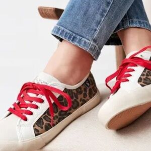 JOULES Coast Pump Faux Leather Trainers Women's Sneakers Size  9